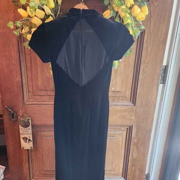 Womens betsy & adam velvet dress - Picture 2 of 11